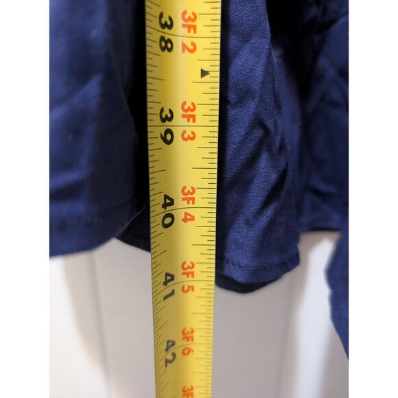 Hanpceirs- Navy Blue Women's Sleeveless Swing 1950s Cocktail Dress Size XL - Picture 7 of 8